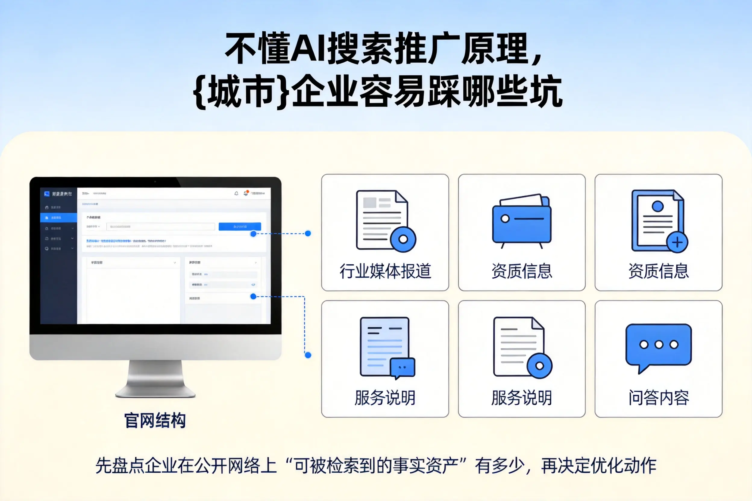 不懂AI搜索推广原理,宜宾企业容易踩哪些坑
