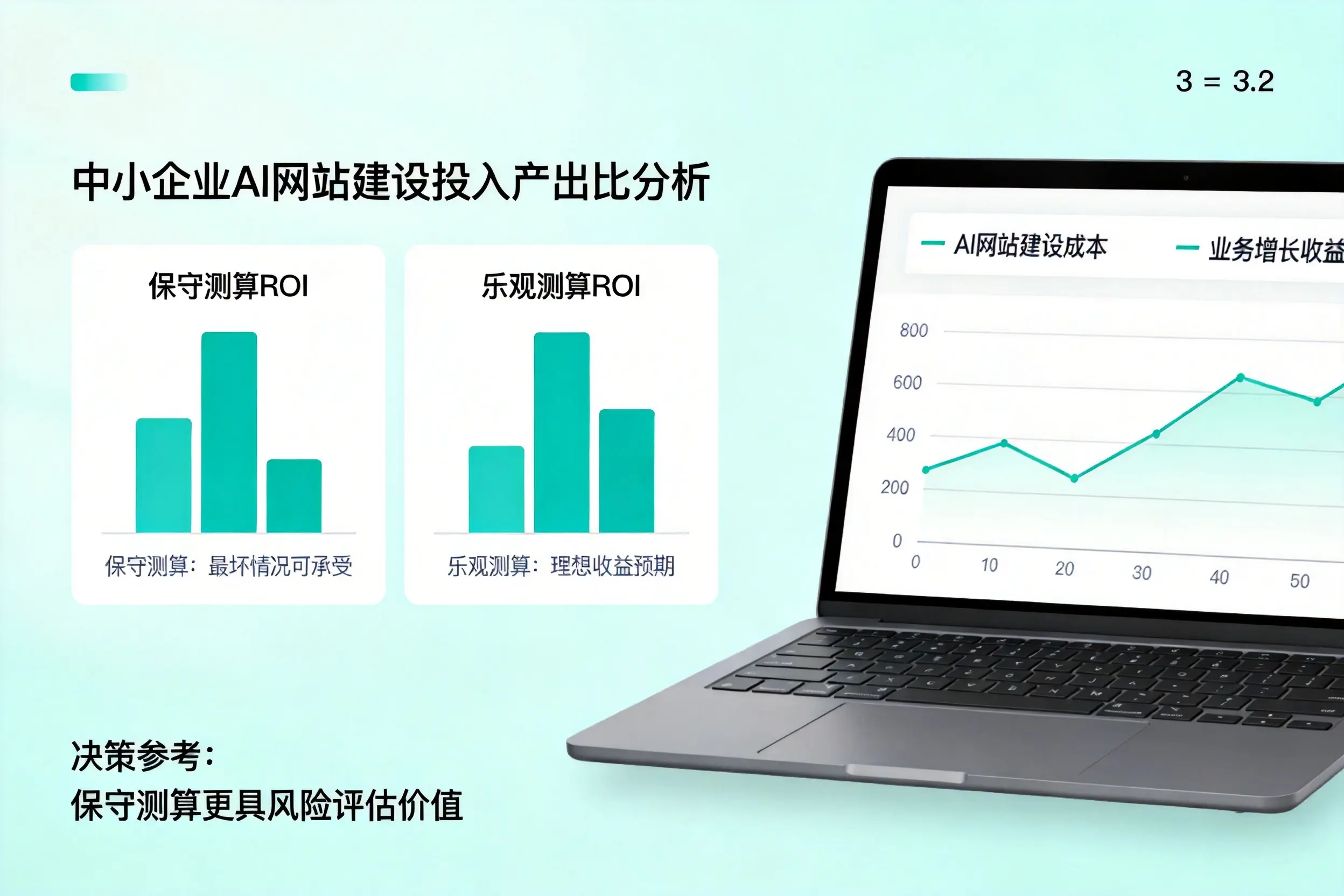 宜宾中小企业AI网站建设投入产出比怎么算?先看这份分析