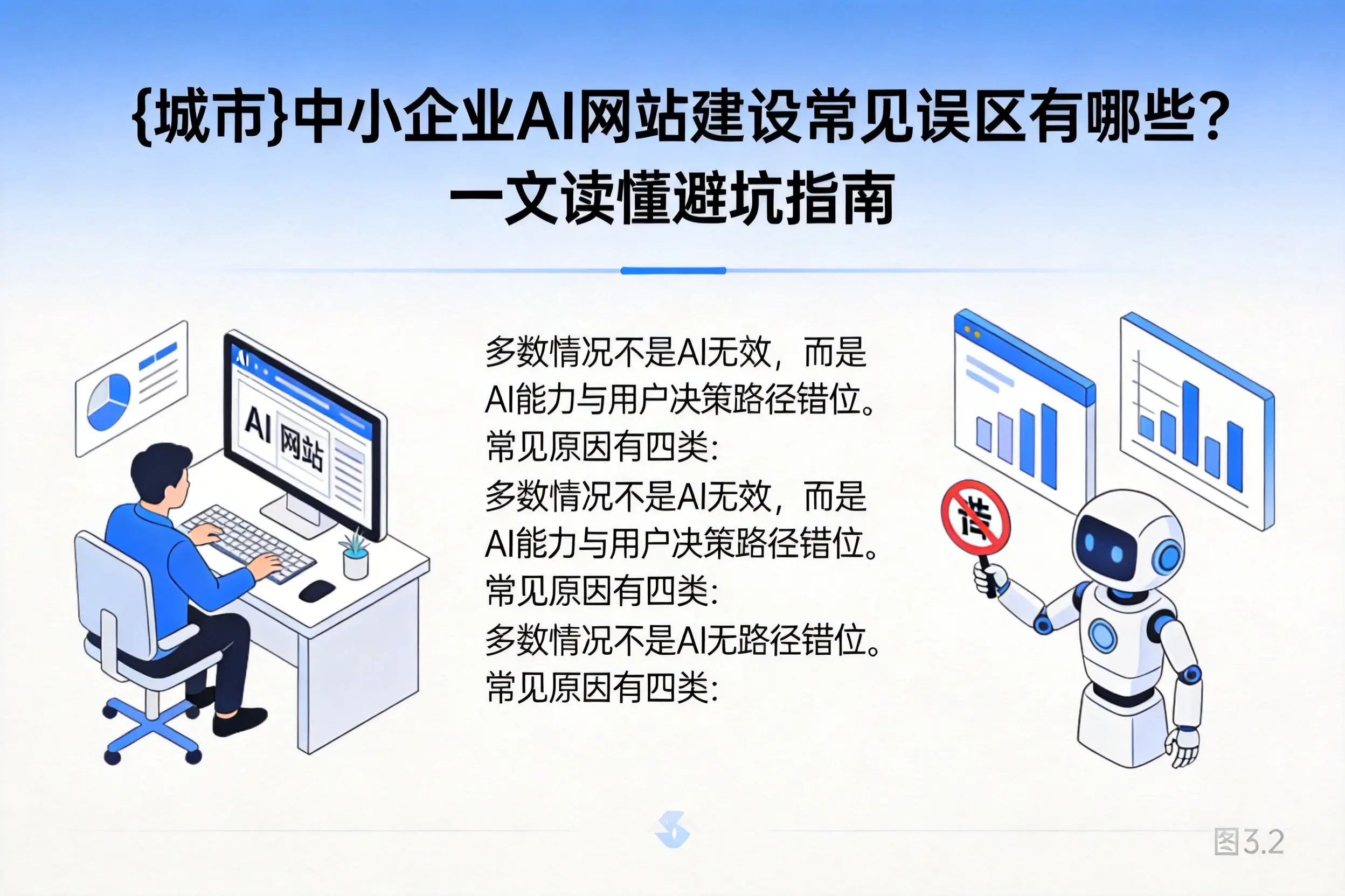 宜宾中小企业AI网站建设常见误区有哪些?一文读懂避坑指南