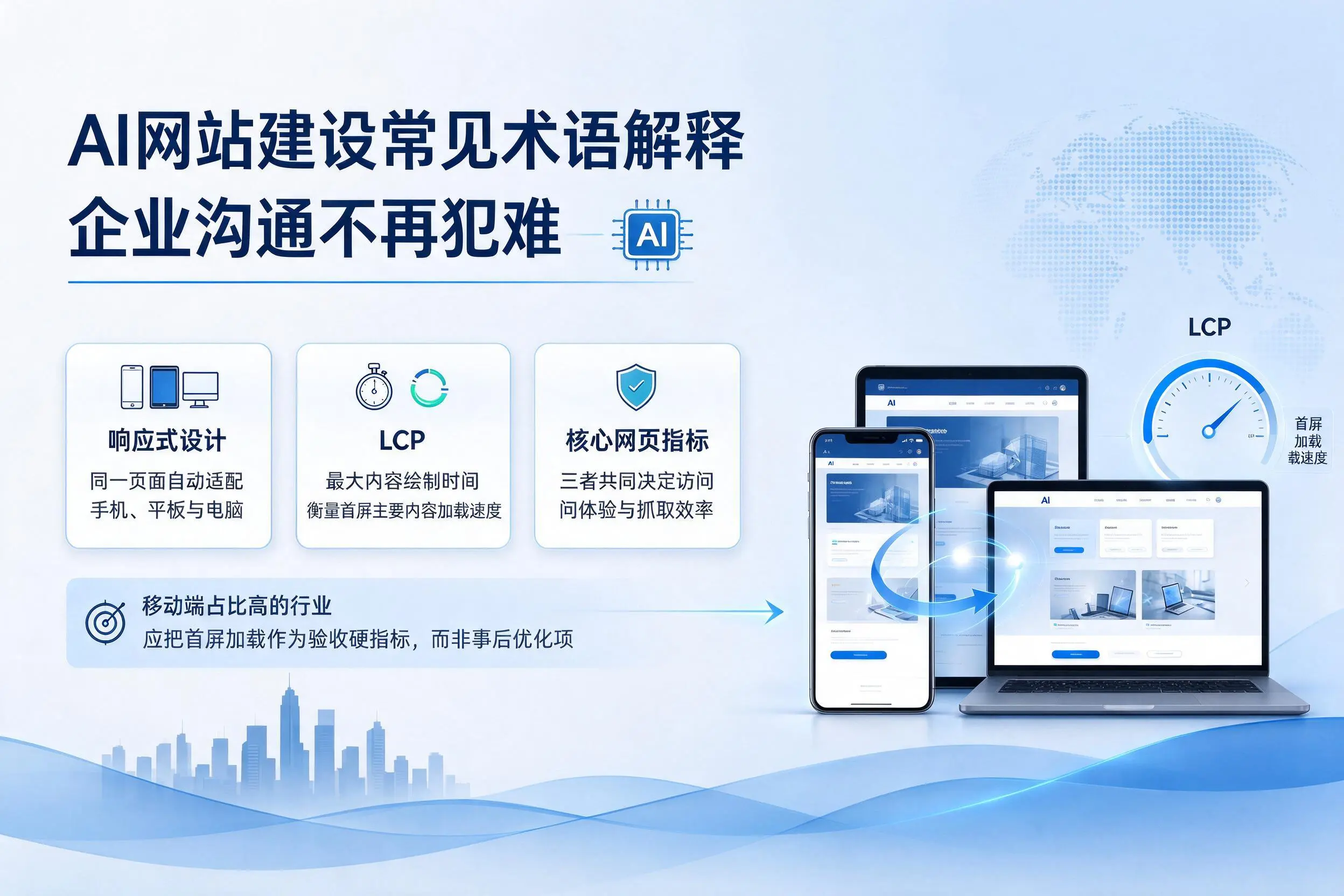 AI网站建设常见术语解释，宜宾企业沟通不再犯难