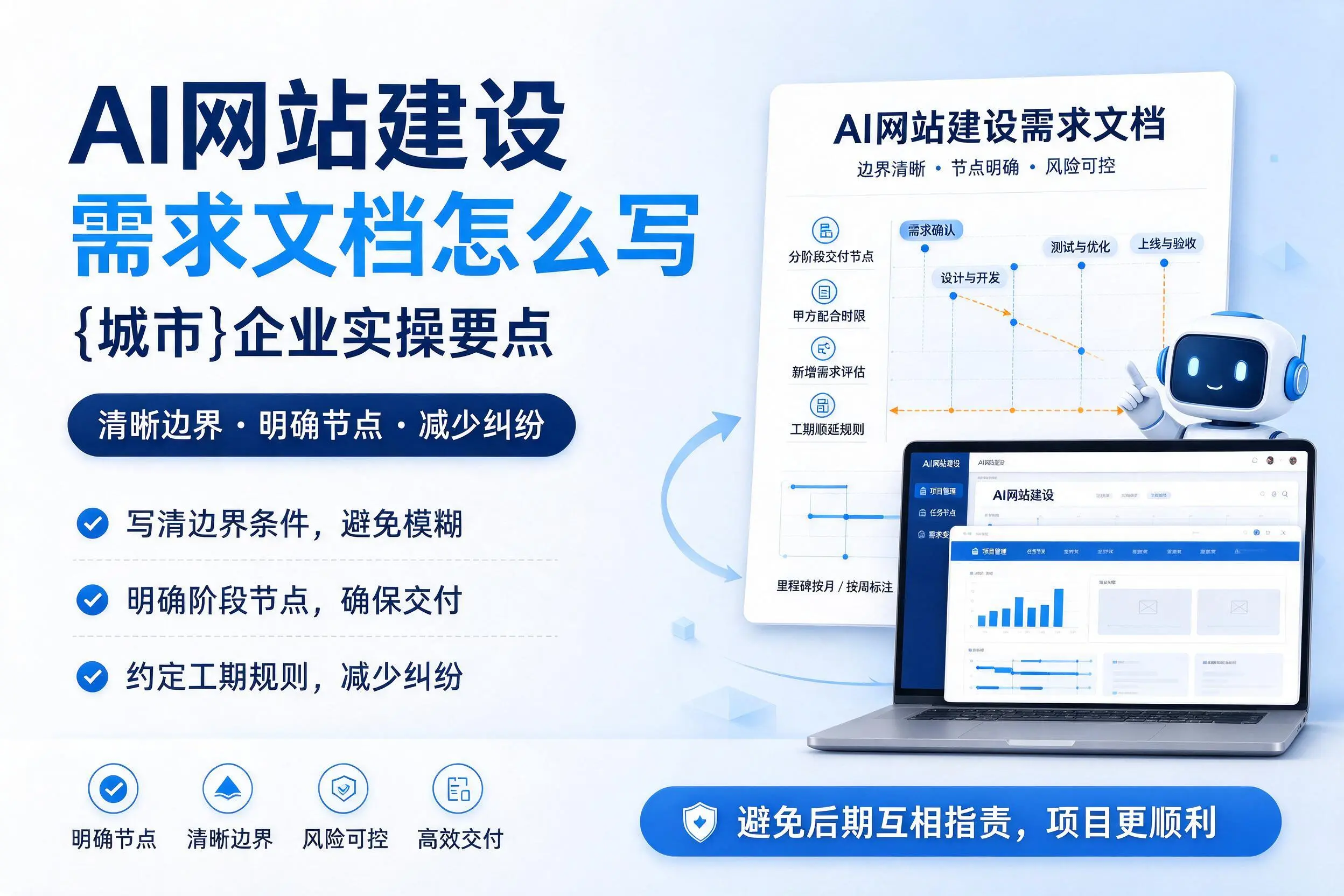 AI网站建设需求文档怎么写,宜宾企业实操要点